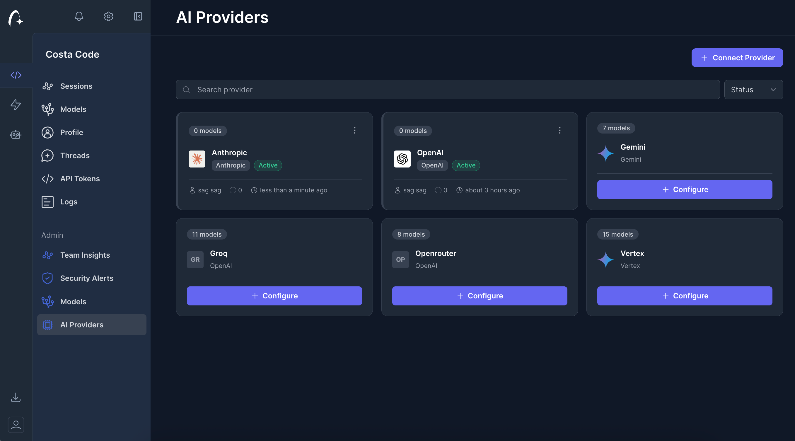 Codex CLI interface